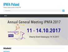 Tablet Screenshot of ipnfa.pl